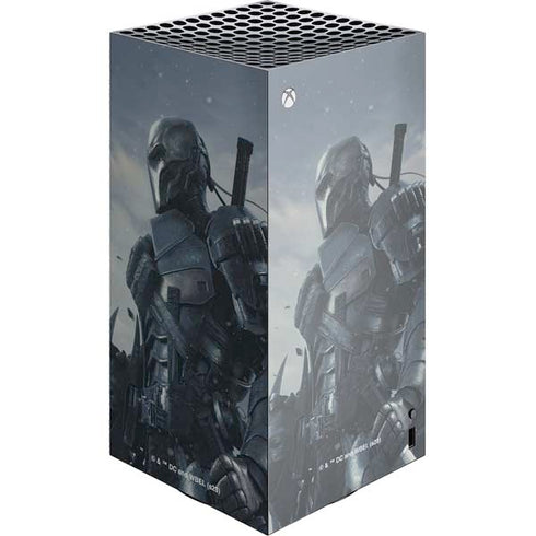 DC Comics Arkham Origins Deathstroke XBox Series X Digital Edition Console Skin